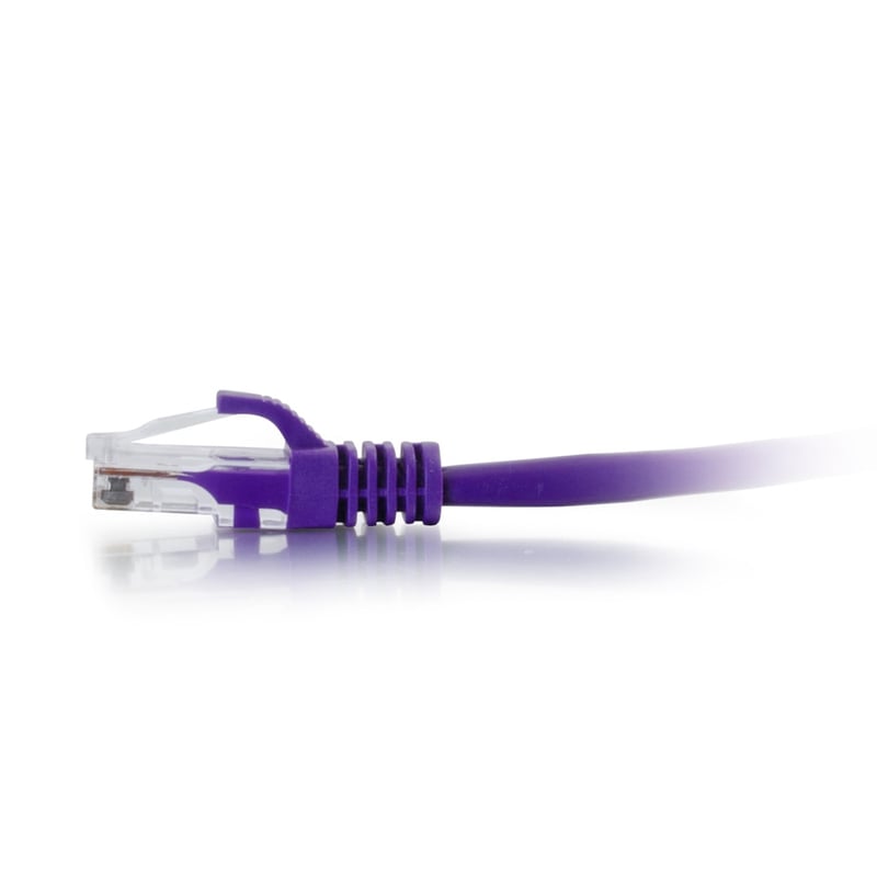 30FT CAT6A SNAGLESS UTP CABLE-PURPLE - Thumbnail 3