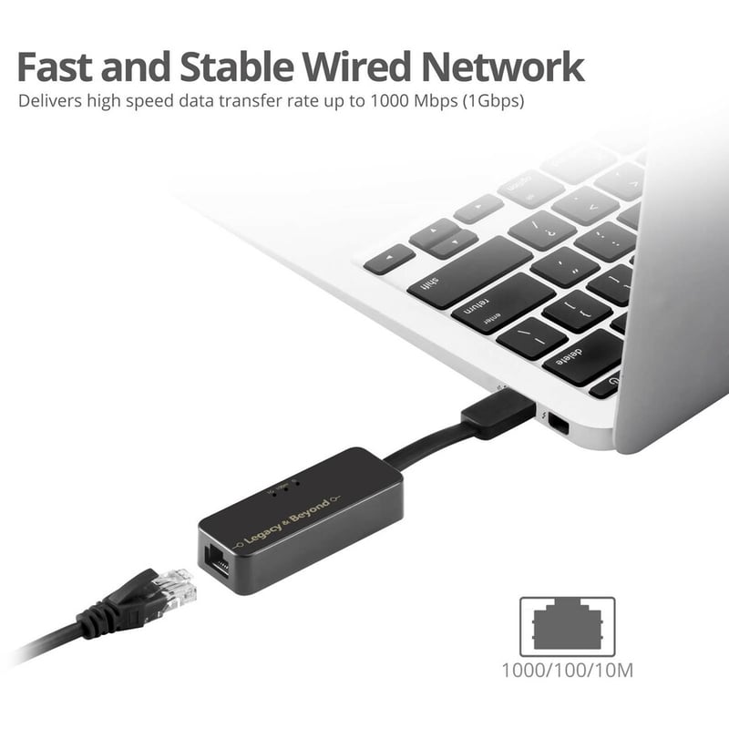 SIIG Portable USB 3.0 Gigabit Ethernet Adapter - Thumbnail 5