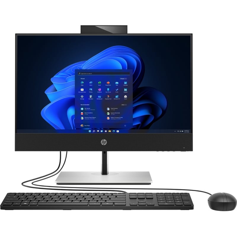 HP ProOne 600 G6 All-in-One Computer - Intel Core i5 10th Gen i5-10500 Hexa-core (6 Core) 3.10 GHz - 8 GB RAM DDR4 SDRAM - 256 GB M.2 PCI Express NVMe SSD - 21.5" Full HD 1920 x 1080 Touchscreen Display - Desktop - Thumbnail 3