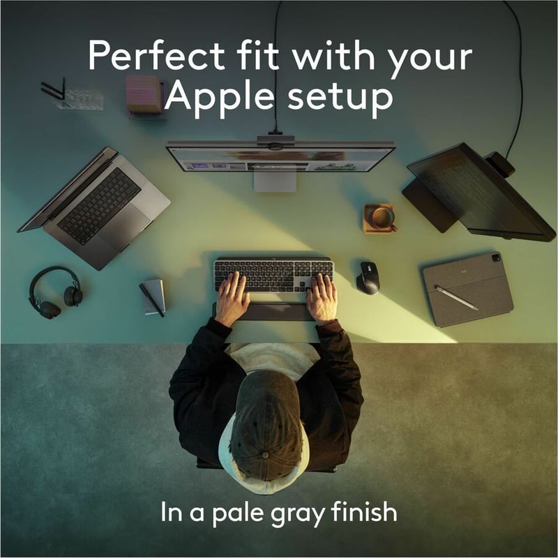 MX KEYS S FOR MAC PALE GREY - Thumbnail 2