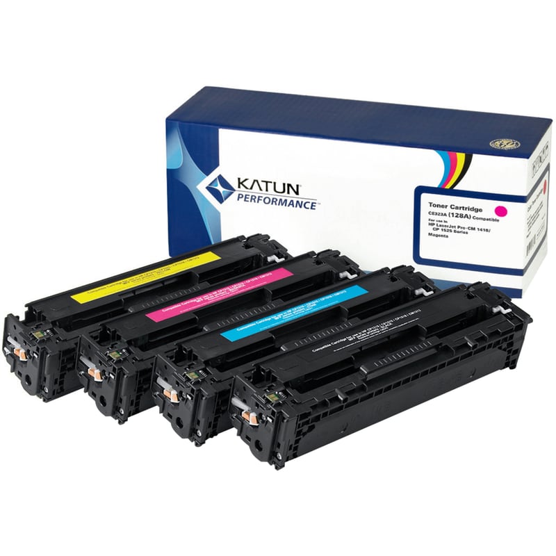 Katun Remanufactured Standard Yield Laser Toner Cartridge (CE320A) - Black - 1 Pack