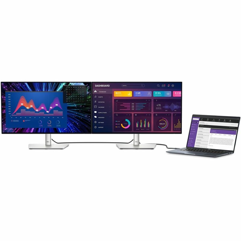 Dell UltraSharp U2424HE 24" Class Full HD LED Monitor - 16:9 - Black