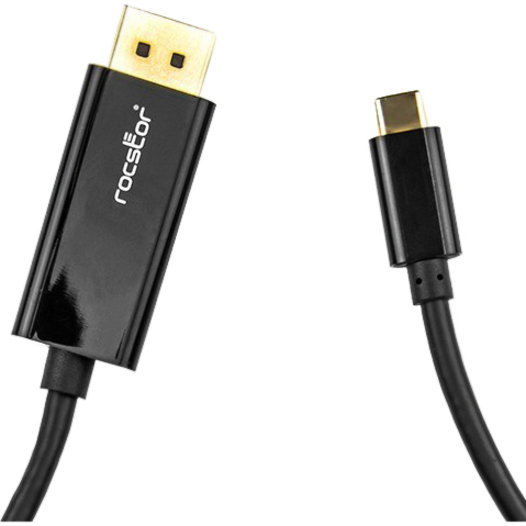 Rocstor premium 6ft USB-C to HDMI Cable M/M - USB Type-C to HDMI Male to Male 6 ft (2m) - USB Type C supports up to 4K 30Hz - USB-C to HDMI cable for Notebooks, Computers, Projector, Monitor, Workstation, Audio/Video Devices, Chro - Thumbnail 3