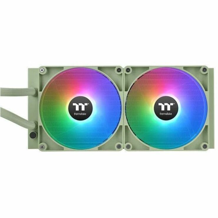 Thermaltake TH280 V2 ARGB Sync All-In-One Liquid Cooler - Matcha Green Edition - Thumbnail 2
