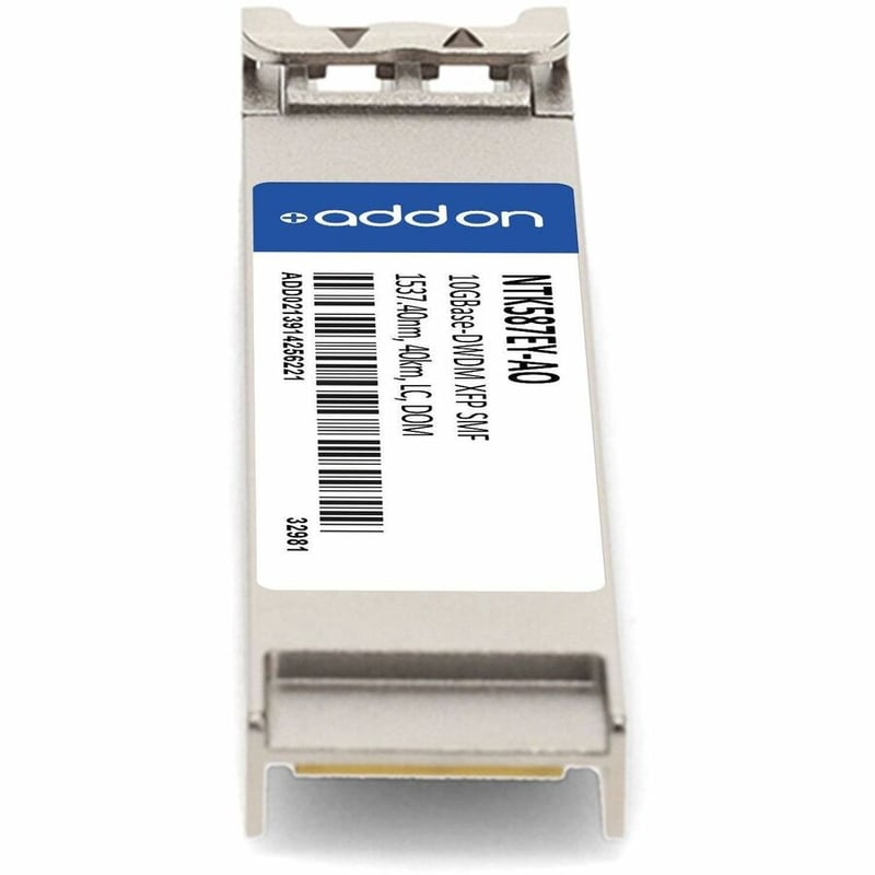 AddOn Ciena® NTK587EY Compatible TAA 10GBase-DWDM XFP Transceiver C-Band 100GHz (SMF, 1537.40nm, 40km, LC, DOM) - Thumbnail 4
