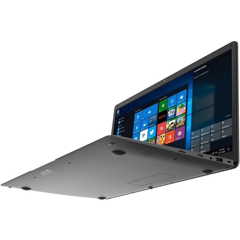 Hyundai HyBook, 14.1" Intel Celeron Laptop, 4GB RAM, 128GB Storage, 2.0MP Webcam, Expandable M.2 SATA SSD Slot, Windows 10 Home S Mode, WiFi, Grey - Thumbnail 2