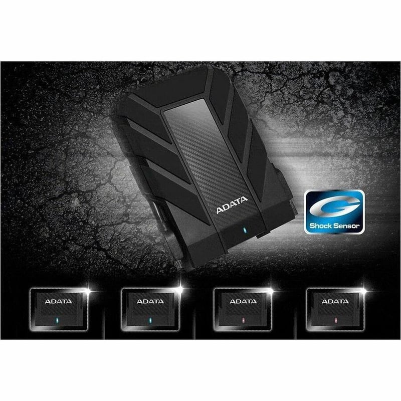 Adata HD710 Pro AHD710P-4TU31-CBK 4 TB Hard Drive - 2.5" External - Black - Thumbnail 3