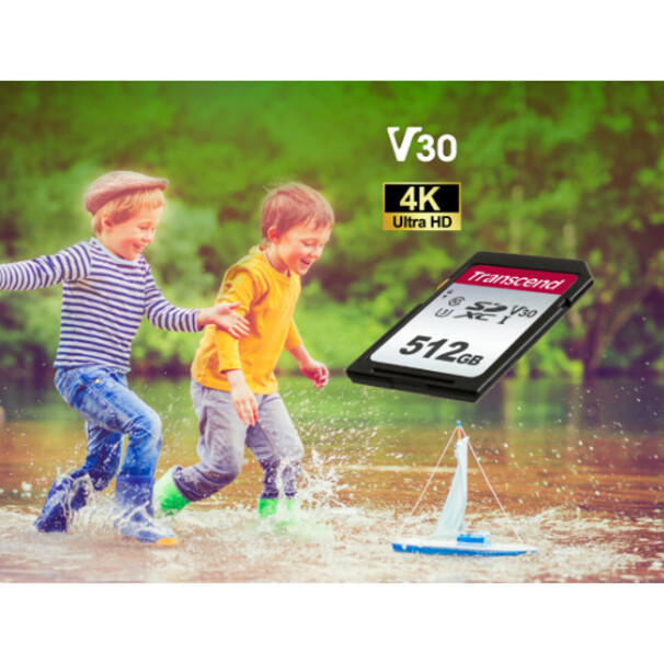 Transcend 512 GB Class 10/UHS-I (U3) SDXC - Thumbnail 3