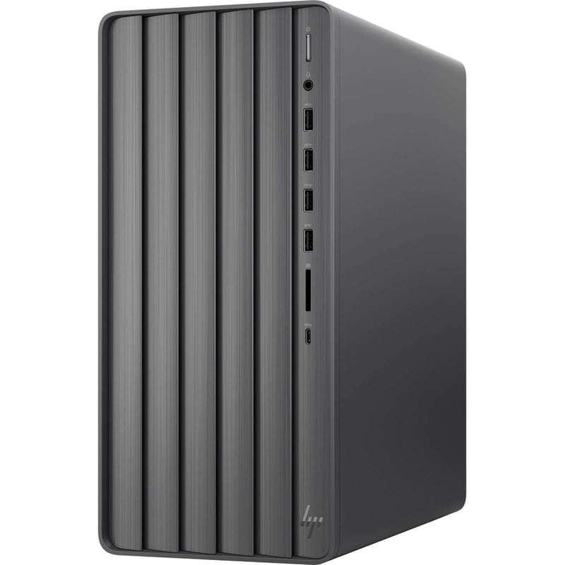 HP Envy TE01-3000i TE01-3050 Desktop Computer - Intel Core i7 12th Gen i7-12700 - 16 GB - 1 TB SSD - Mini-tower - Nightfall Black - Thumbnail 2