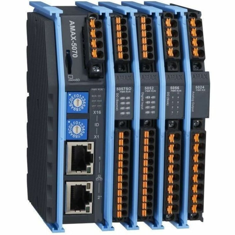 Advantech Modbus TCP Coupler with ID Switch Slice IO Module - Thumbnail 2
