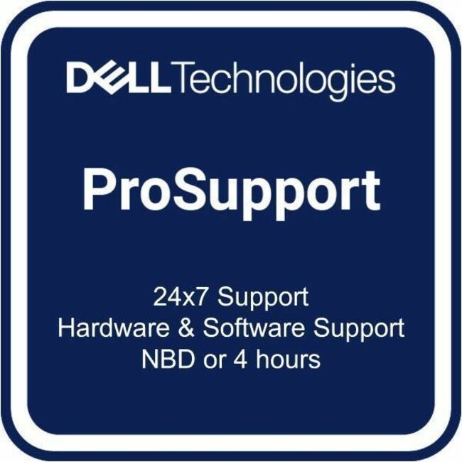 Upgrade from 1Y Next Business Day to 3Y ProSupport for ISG