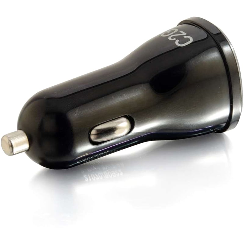 C2G USB Car Charger - Power Adapter - Smart Car Charger - Thumbnail 2