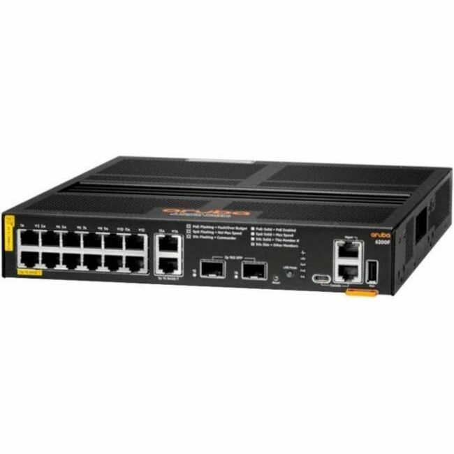 ARUBA 6200F 12G CL4 2G/2SFP+ 139W PDU PL-WB - Thumbnail 1