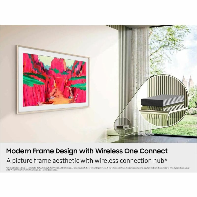 Samsung The Frame QN75LS03FWF 75" Smart LED-LCD TV - 4K UHDTV - High Dynamic Range (HDR) - Thumbnail 5