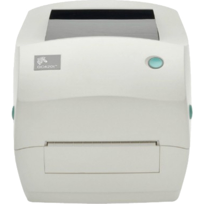 Zebra GC420t Desktop Thermal Transfer Printer - Monochrome - Label Print - USB - Serial - Parallel - Thumbnail 2