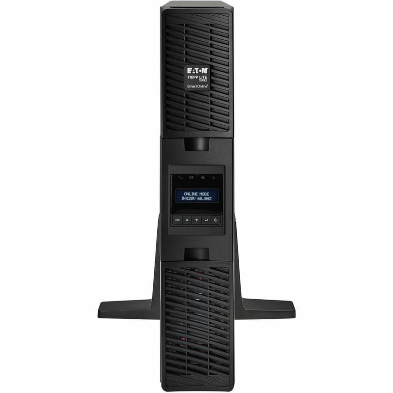 Eaton Tripp Lite Series SmartOnline 2000VA 1800W 120V Double-Conversion UPS - 7 Outlets, Extended Run, Network Card Included, LCD, USB, DB9, 2U Rack/Tower Battery Backup - Thumbnail 2