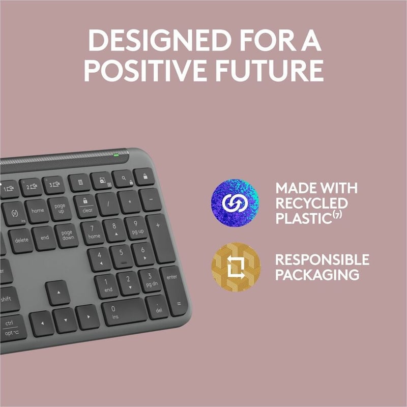 SIGNATURE SLIM K950 KEYBOARD GRAPHITE