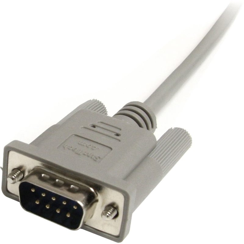 StarTech.com 10 ft Straight Through Serial Cable - M/F - Thumbnail 3