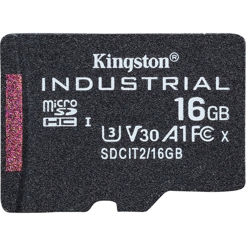 Kingston Industrial SDCIT2 16 GB Class 10/UHS-I (U3) V30 microSDHC - Thumbnail 3
