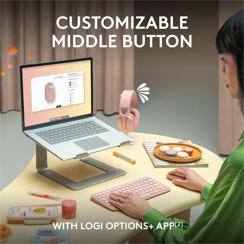 Logitech Pebble 2 M350s Mouse - Thumbnail 4