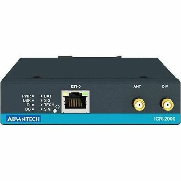 Advantech ICR-2031 1 SIM Cellular, Ethernet Modem/Wireless Router - Thumbnail 2