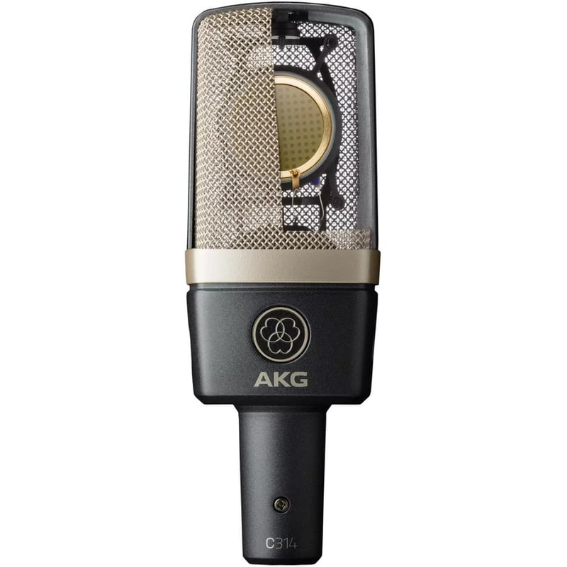 AKG C314 Rugged Wired Condenser Microphone - Black - Thumbnail 4