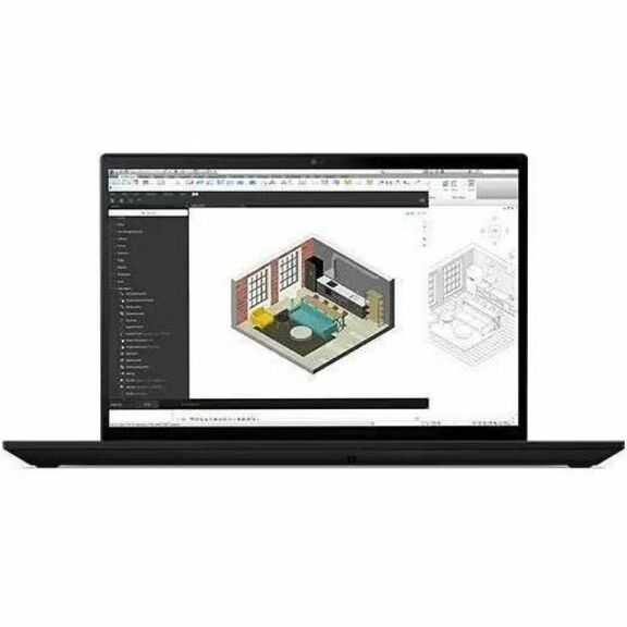 Lenovo ThinkPad P16s Gen 2 21K9001CUS 16" Touchscreen Mobile Workstation - WUXGA - 1920 x 1200 - AMD Ryzen 7 PRO 7840U Octa-core (8 Core) 3.30 GHz - 32 GB Total RAM - 32 GB On-board Memory - 512 GB SSD - Villi Black - Thumbnail 5