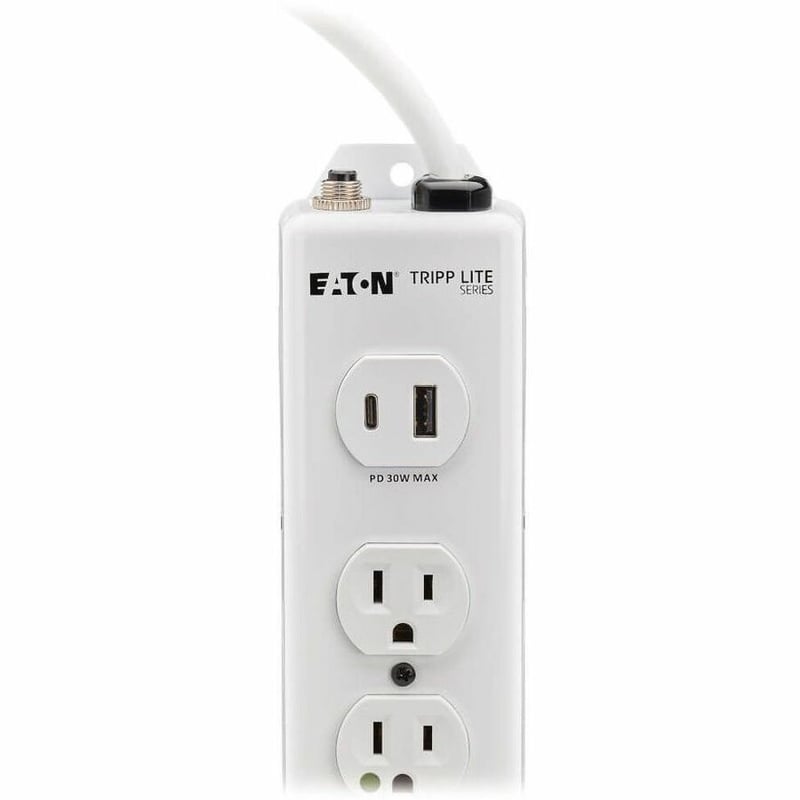 UL 1363 MEDICAL POWER STRIP 4 OUTLETS USB CHARGING 15FT CORD