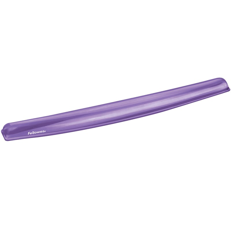 Fellowes Crystals Gel Wrist Rest - Purple - Thumbnail 1