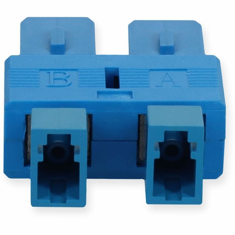 AddOn SC Male to LC Female SMF OS1 Duplex Fiber Optic Adapter - Thumbnail 4