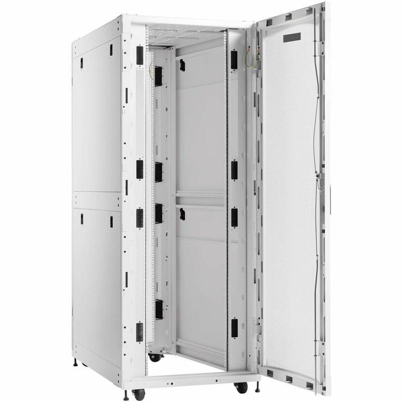 45U STANDARD-DEPTH EXTRA-WIDTH HEAVYDUTY RACK FOR AI SERVERS WHITE - Thumbnail 2