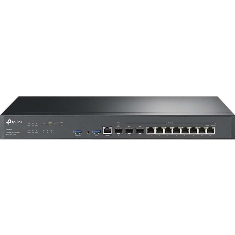TP-Link ER8411 - Enterprise Wired 10G VPN Router - Thumbnail 1