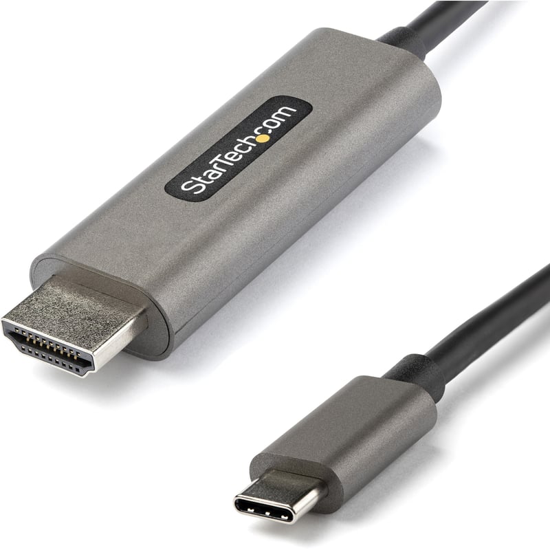 StarTech.com 16ft (5m) USB C to HDMI Cable 4K 60Hz with HDR10, Ultra HD USB Type-C to HDMI 2.0b Video Adapter Cable, DP 1.4 Alt Mode HBR3 - Thumbnail 1