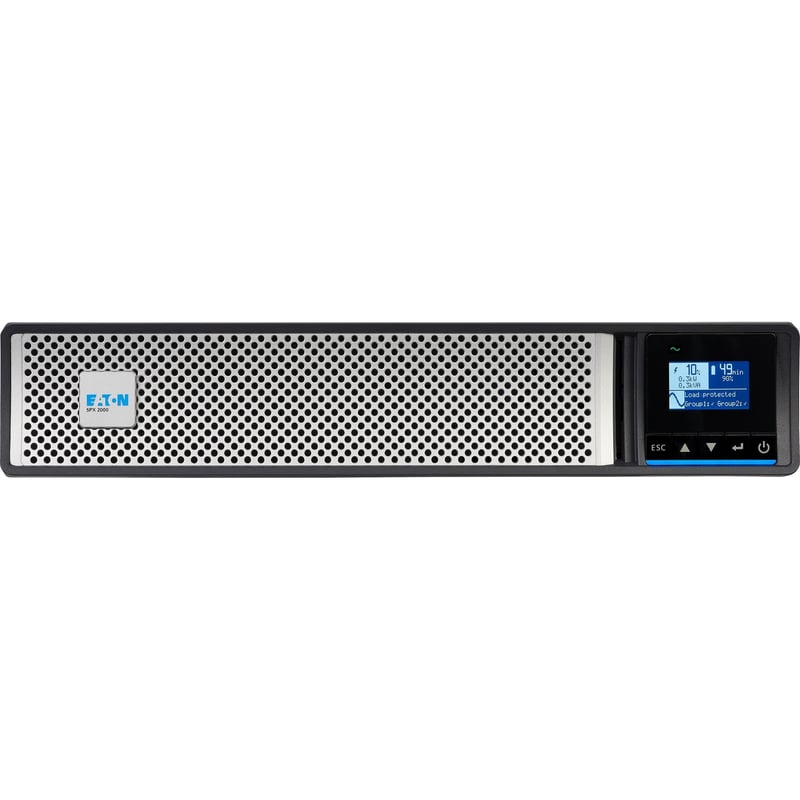 Eaton 5PX G2 1950VA 1950W 120V Line-Interactive UPS - 6 NEMA 5-20R, 1 L5-20R Outlets, Cybersecure Network Card Included, Extended Run, 2U Rack/Tower - Thumbnail 1