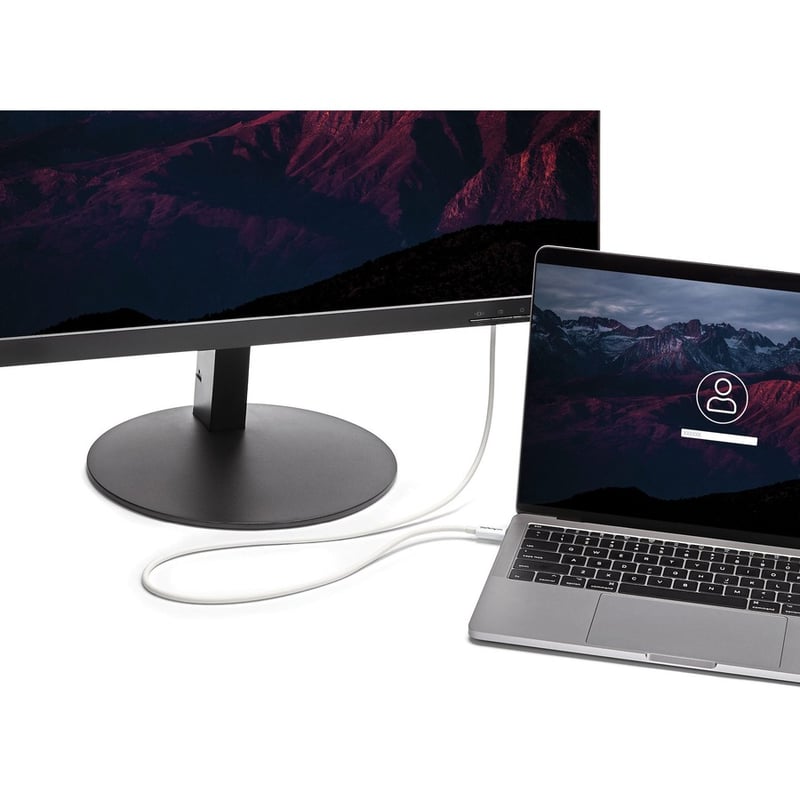 StarTech.com 3.3ft (1m) Thunderbolt 3 Cable, 20Gbps, 100W PD, 4K Video, Thunderbolt-Certified, Compatible w/ TB4/USB 3.2/DisplayPort - Thumbnail 5