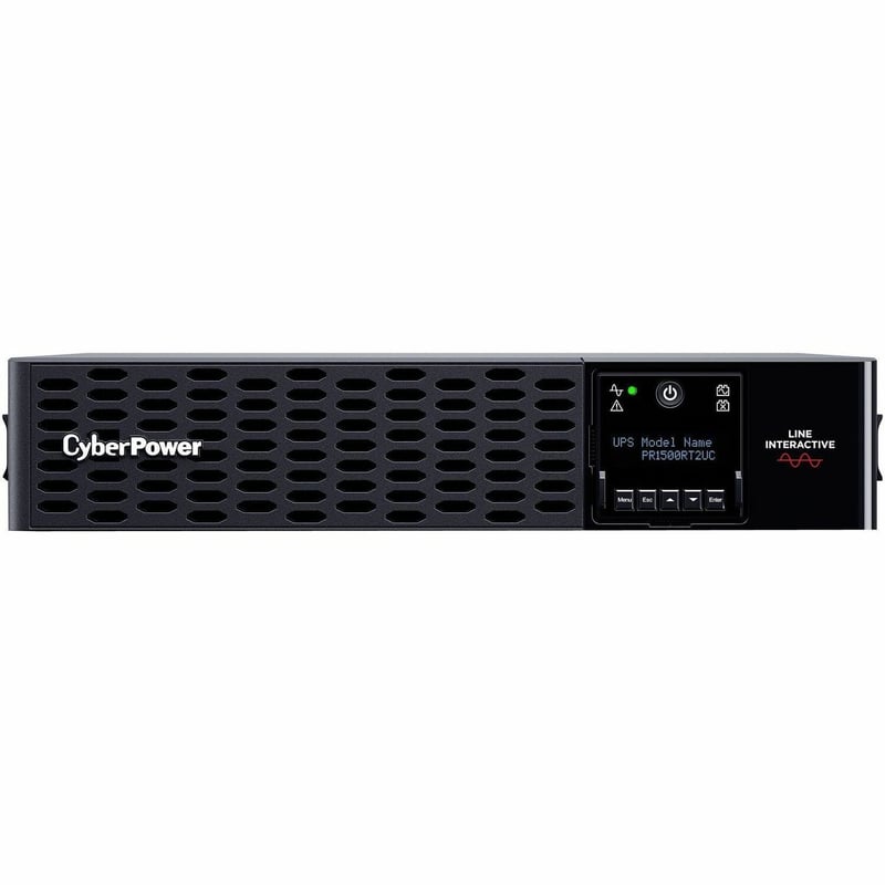 CyberPower Smart App Sinewave PR1500RT2UC 1500VA Rack/Tower UPS - Thumbnail 1