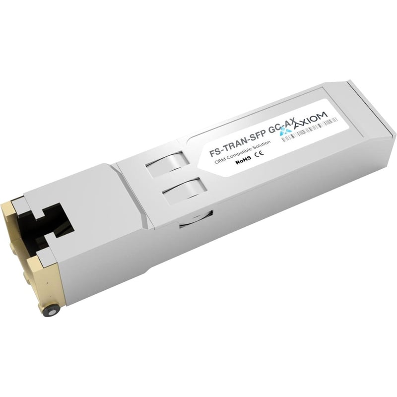 Axiom 10GBASE-T SFP+ Transceiver for Fortinet - FS-TRAN-SFP+GC