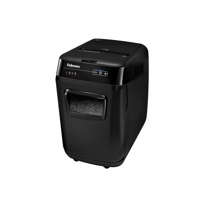 Fellowes AutoMax 150C Cross-Cut 150-Sheet Commercial Paper Shredder with Auto Feed - Thumbnail 1