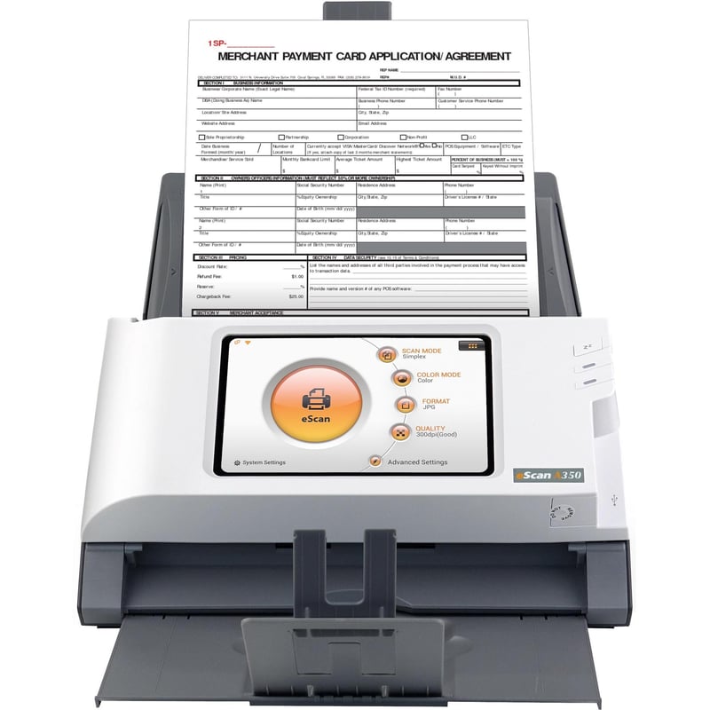 Plustek eScan A350 Sheetfed Scanner - Thumbnail 1
