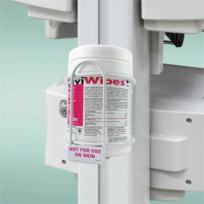 Capsa Healthcare - Mobile Computing Accessory - SaniWipes Bracket for 160 Count (20344) - Thumbnail 2