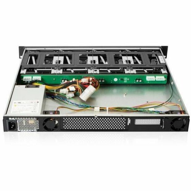 iStarUSA 1U 4-Bay Trayless Storage Server Rackmount Chassis 12Gb/s HDD SFF8643 Backplane - Thumbnail 3