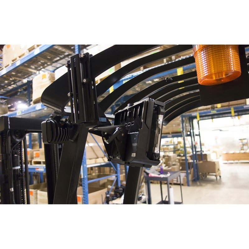 Gamber-Johnson Vehicle Mount for Docking Station, Cradle - Black - Thumbnail 4