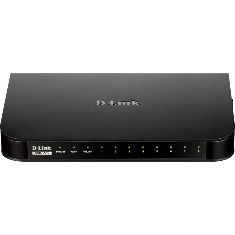 D-Link DSR-150N 8-Port 10/100 Wireless VPN Router with Dynamic Web Content Filtering - Thumbnail 1
