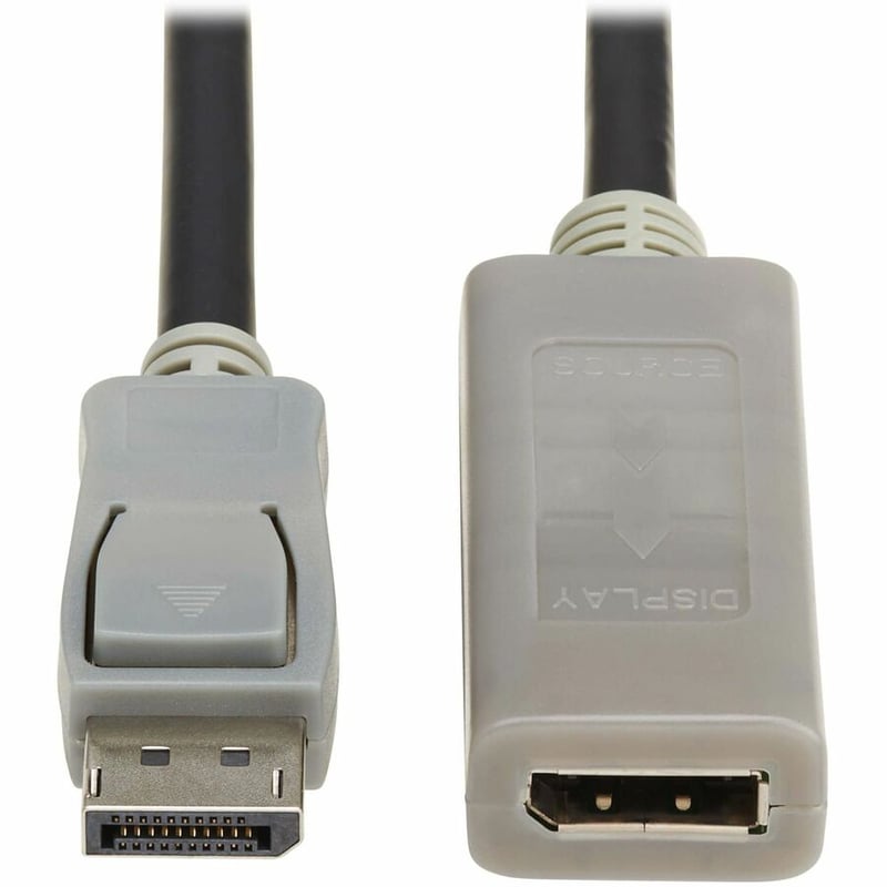 Eaton Tripp Lite Series DisplayPort Extension Cable with Active Repeater and Latching Connector (M/F), 4K 60 Hz, HDR, 4:4:4, HDCP 2.2, 15 ft. (4.6 m), TAA - Thumbnail 2