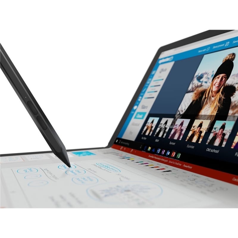 Lenovo ThinkPad X1 Fold Gen 1 20RK0038US 13.3" Touchscreen Detachable 2 in 1 Notebook - Intel Core i5 i5-L16G7 Penta-core (5 Core) 1.40 GHz - 8 GB Total RAM - 256 GB SSD - Black - Thumbnail 4