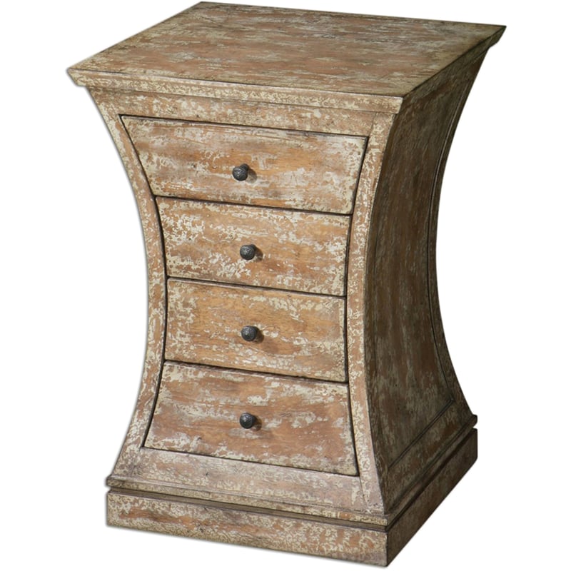 Uttermost Avarona Hourglass Accent Chest - 4-Drawer
