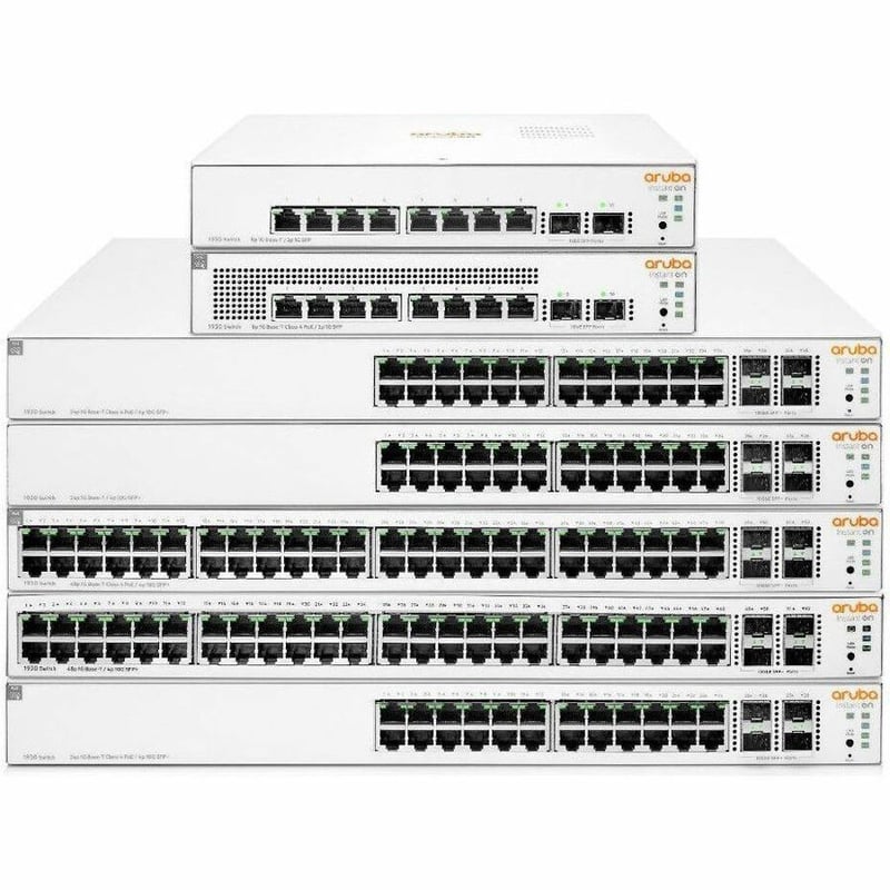 Aruba Instant On 1930 24G Class4 PoE 4SFP/SFP+ 195W Switch - Thumbnail 4