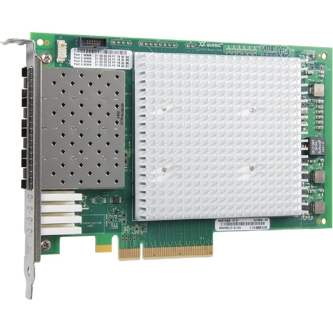 QLOGIC 16GB QUAD PORT PCI-E GEN3 X8 FIBRE CHANNEL HOST BUS