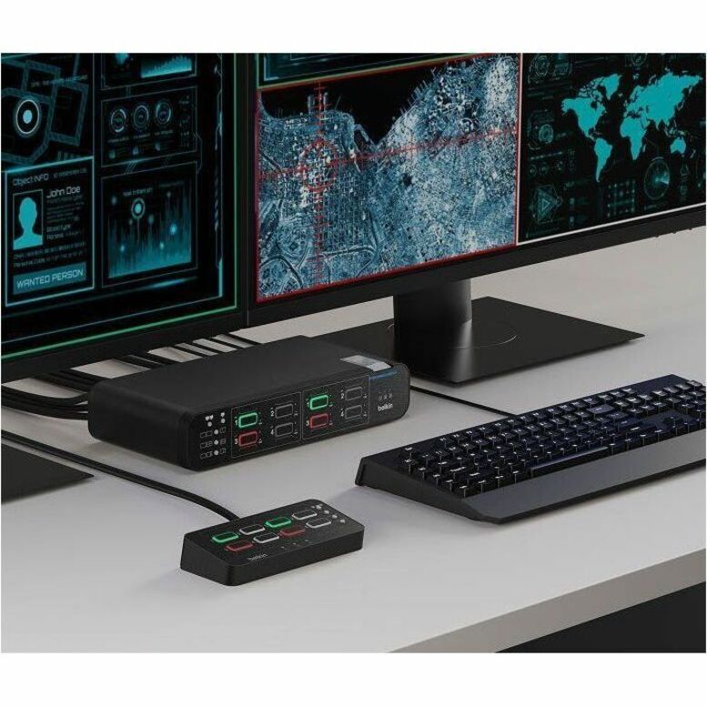 KVM/MULTI REMOTE CONTROL FOR 8 PORT MULTICLAVE - Thumbnail 3