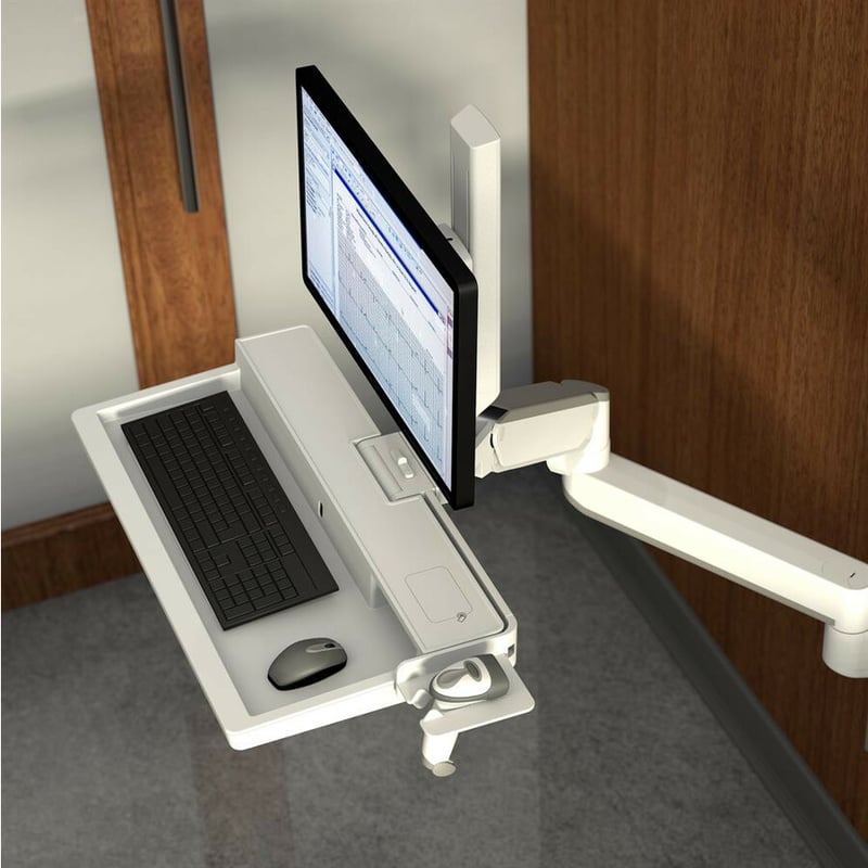 Ergotron CareFit Mounting Extension - White - Thumbnail 4